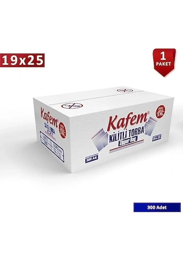 Kilitli Torba 19x25 Cm Ebat 300'lü