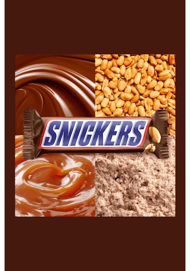 Snickers Yer Fıstıklı Çikolata 50 G X24