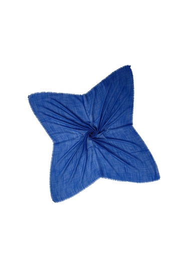 Enba Flamlı Yazma %100 Pamuk Nefes Alan Doğal Kumaş Saks