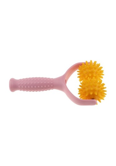 Skycity Y Şeklinde Dikenli Masaj Topu Masaj Tam Vücut Bacak + Altın