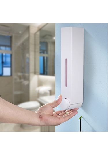 Leezsing Sabunluk Tek Bölmeli Kolay Temizlenebilir Modern Duvara Monte Sabunluk Ev Ticari Kullanımlar Mutfak Banyo Restoran Otel