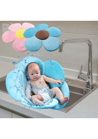 Yaozixa Yeni Doğanlar İçin Gül Desenli Banyo Matı Ve Rak, Kaymaz Önleyici, Temiz Ve Konforlu Banyo Deneyimi, Pudra Kırmızı Rengi, Stokta Var