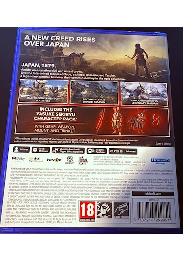 Ps5 Assassın's Creed Shadows