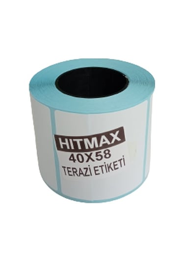 40X58 TERAZİ ETİKETİ 1.KALİTE (TAM METRAJ)