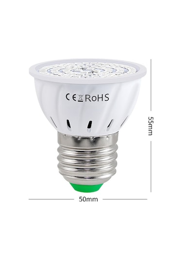 İç Mekan Bitkileri İçin Led Grow Ampul Kırmızı Ve Mavi Beyaz