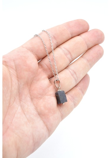 Murty99  Hakiki Doğal Tanzanit Taşı Kolye Ucu Lacivert