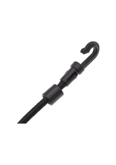 Trendooze 10 Adet Şok Kablosu Kancalı Bungee Kordonu Açık Uçlu