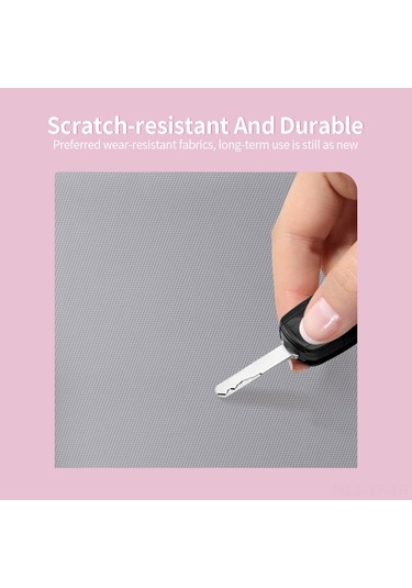 Yifomall 14 İnç Nylon Dikişli Bilgisayar Çantası - Hafif, Dayanıklı, Şok Emici, Geniş Kapasiteli, Pudra Rengi Pembe