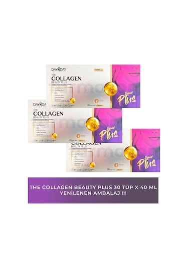 Day2day The Collagen Beauty Plus 30 Tüp X 40 ML 3'lü Set