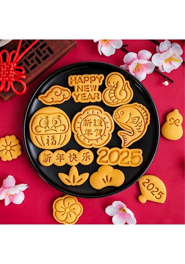 Gıda Sınıfı Plastik Yılan Kurabiye Kalıpları, Yılan Bisküvi0001 Diğer