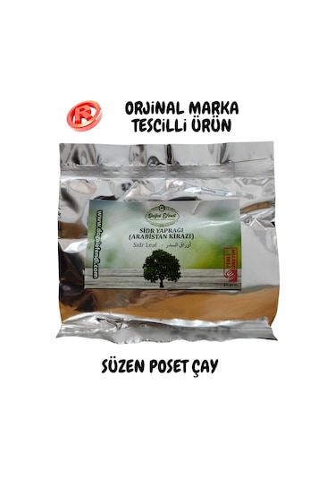 Doğal Efendi Sidr Yaprağı arabistan Kirazı20li Süzen Poşet Çay