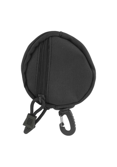 Hangfox Erkek Spor Tipi Kanvas Cüzdan, Çok Amaçlı Anahtar Kılıfı, Yüksek Kapasiteli, Düşme Engellli, Siyah Renk