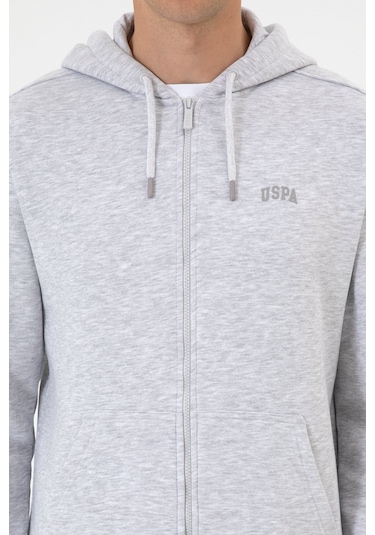 U.s. Polo Assn. Erkek Açık Gri Hırka Örme 50313755-vr001 Acık Grı