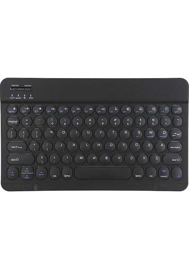 Dancemonkey Kablosuz Bluetooth 3.0 Klavye - 30 Gün Pil, Sessiz Tuşlar, Siyah Optik Optik