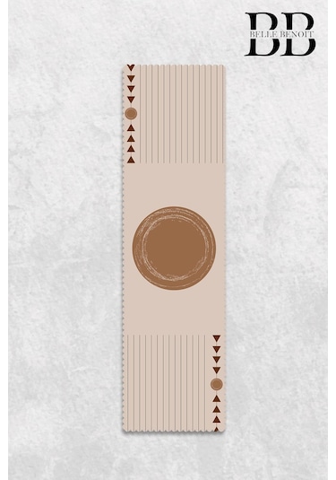 Belle Benoit Baskılı Amerikan Servisi Runner 140x40 Cm Desen27