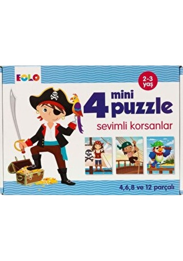 Mini Puzzle-sevimli Korsanlar