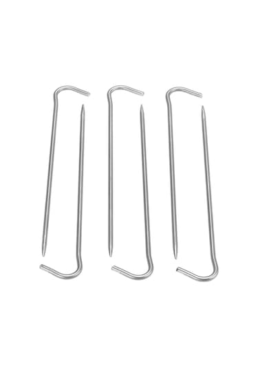 Skycity 6 Adet Titan Tente Çiviği - Ultra Hafif Ve Dayanıklı, Çadır, Barınak, Kanopi Sabitleme Aracı Çok Renkli