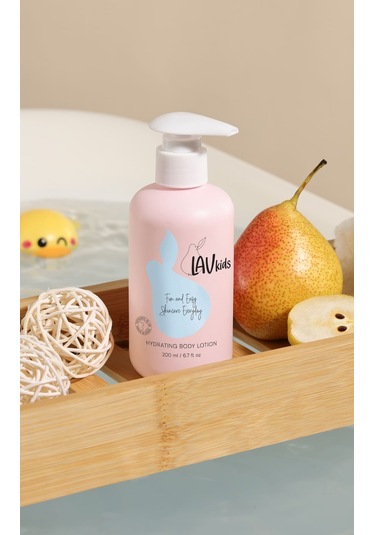 Lav Kids Hassas Ciltler İçin Vücut Losyonu 200 ML