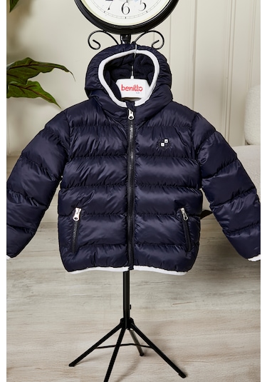 Benitto Kids Erkek Bebek Çocuk Mont 51282 Lacivert