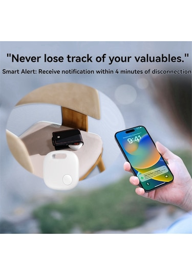 Anjiexun Kablosuz Akıllı Kayıp Alarmı Önleyici Anahtar Bulucu Cüzdan Bulucu