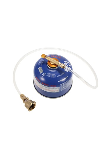 Symbee Alüminyum Bakır Lpg Dönüştürücü Adaptörü, Tip-1/tip-2 Seçenekli, 6mm Boru, Piknik/bbq İçin Alçak Tank Dolum Bağlantısı Almanya Standardı Gümüş