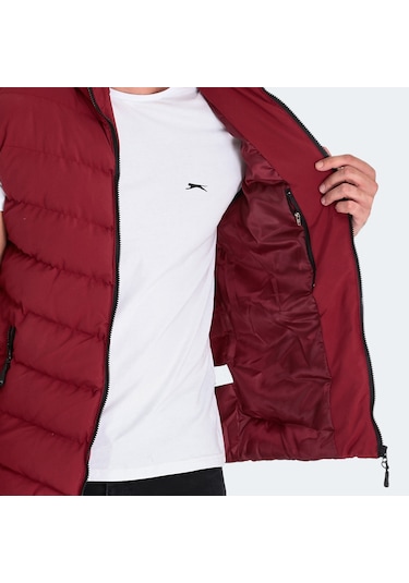 Slazenger HIDRO Erkek Şişme Yelek Bordo Yelek