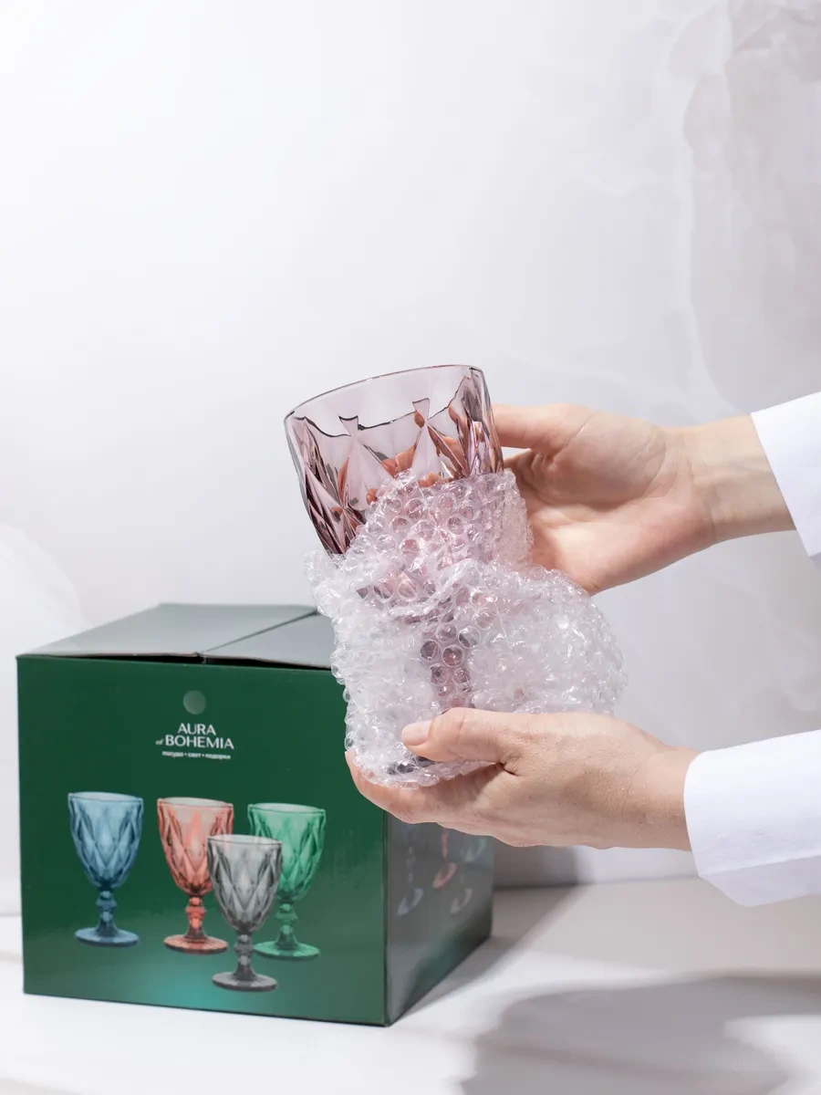 Aura Of Bohemia Mor Şarap Bardakları 324 Ml 4 Adet 226166607 Violet