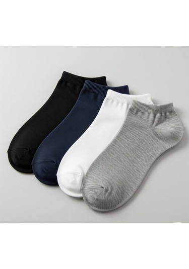 6'lı Erkek Patik Çok Renkli