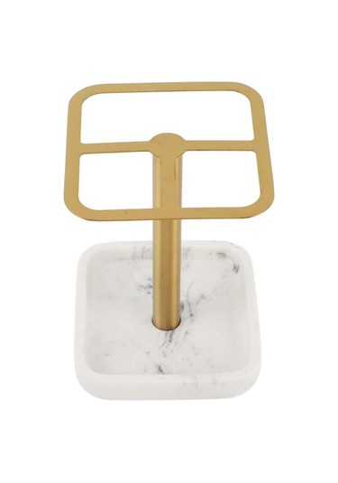 Ulzyvf Yuvalı Yerden Tutucu, Tutucu Standı, Tasarruf Standı, Soft Saklama Sağlayan Paslanmaz Çelik Macunu İçin Fırçası, Elektrikli Düzenleyici, Diş Çelik Banyo Altın 3 Cx Soft Altın