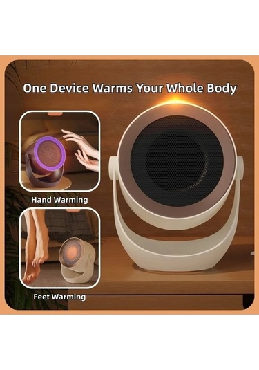 Trendooze Dongjing Mss Mini Isıtıcı Fan, Ofis İçin Kullanışlı Radyatör