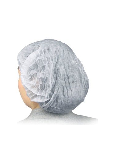 Vizörlü Tek Kullanımlık Surgical Cap Beyaz Bone 1000 Adet