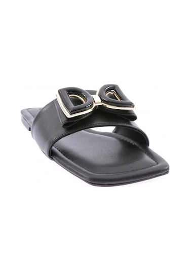 Dgn 140-23y Kadin Tokali Terlik 140-2162-R1534 Siyah