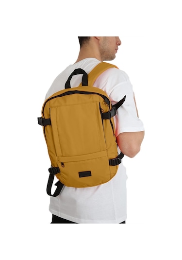 Bagslap Hardal Su Geçirmez Kumaş Sırt Çantası 1028