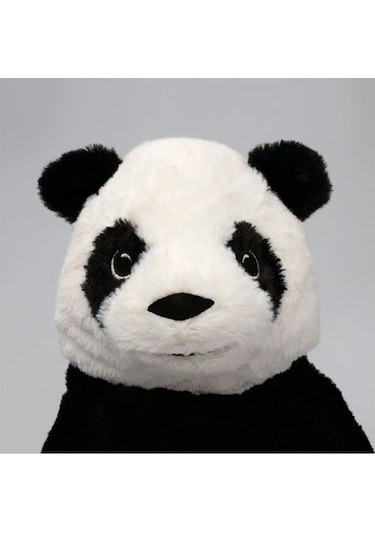 Ikea Kramıg 30 Cm Yumuşak Oyuncak Beyaz - Siyah Panda Peluş