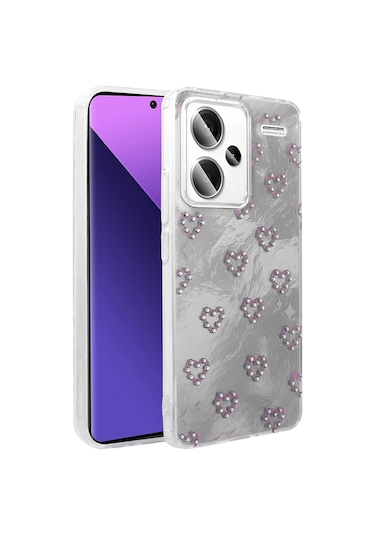 Xiaomi Redmi Note 13 Pro Plus 5g Kılıf Kamera Korumalı Figürlü Zore Ponti Silikon Kapak