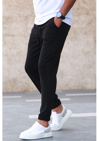 Madmext Siyah Basic Eşofman 5424 Siyah