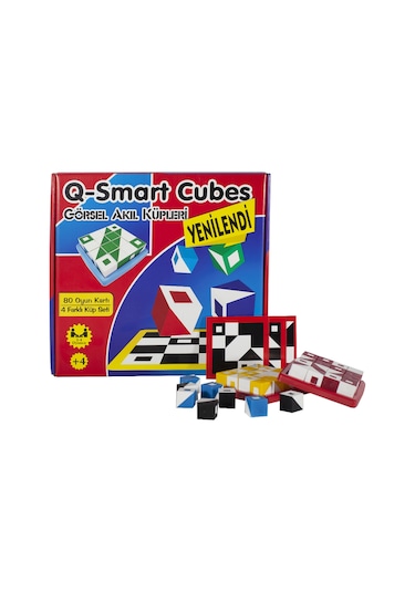 Q-Smart Cubes Qbitz Görsel Akıl Küpleri Yenilendi Q-Bitz