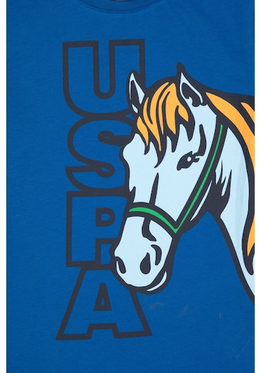 U.s. Polo Assn. Erkek Çocuk Koyu Mavi Tişört 50316479-vr032 Koyu Mavi