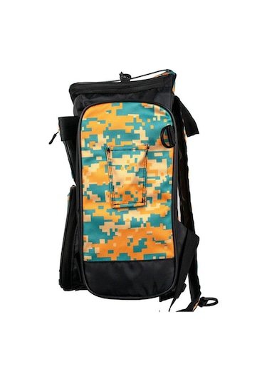 Orange Camo Balıkçı Sırt Çantası