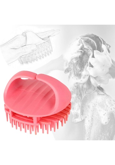 Homyl Şampuan Fırçası, Duş Saç Derisi Ovucu Dolaşık