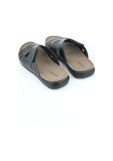 Gezer Yazlık Cırt Cırtlı Ayarlanabilir Rahat Taban Erkek Terlik Gt1yme 13977 06 010 0c Siyah