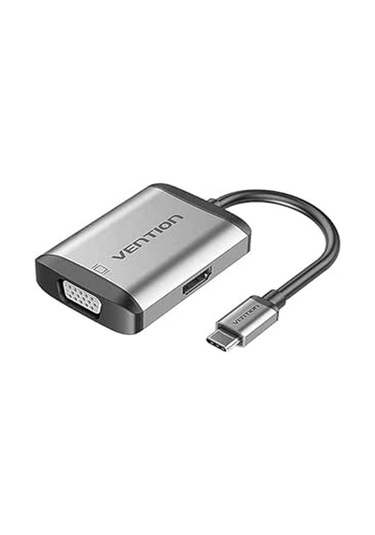 Vention 4'ü 1 Arada Tip C Hdmi Vga Çevirici Usb 3.0