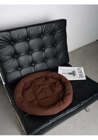 Mercity Yuvarlak Kenarlı Yumuşak Kedi Yatağı 468529725