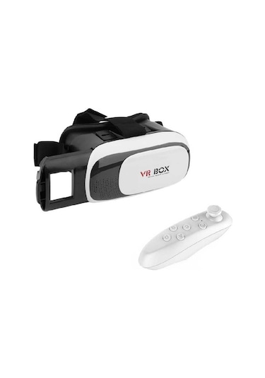 Noktaks - Sanal Gerçeklik Gözlüğü Vr Box 3d Kumandalı Sanal Gerçeklik Gözlüğü T9109