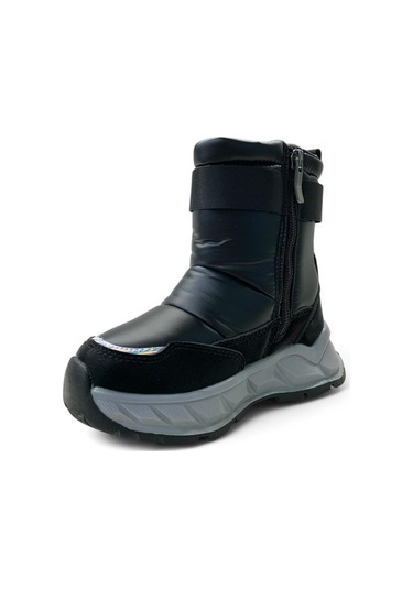 Marco Kids 22673 Kız Çocuk İçi Kürklü Kar Botu Siyah