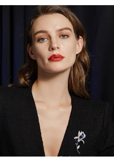 Beautiful Detail Orijinal Rozet: Gül Çiçeği 156661267 Gri