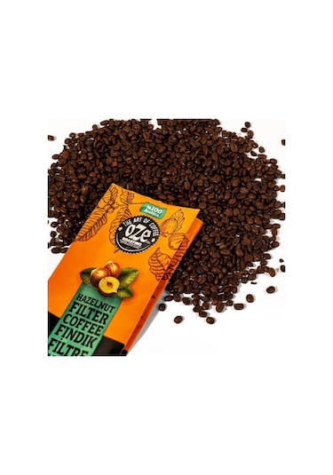 Oze Fındık Aromalı Filtre Kahve 2 x 250 G Makine Kağıt Filtre Metal Filtre
