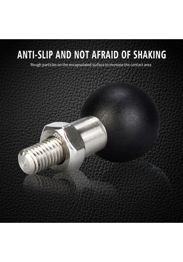 Springsun Motorsiklet Geribakış Aynası Bağlantı Parçası - Paslanmaz Çelik M8/m10 Somun Topu, Telefon Tutucu Ve Spor Kamera Sabitleme Uygulaması