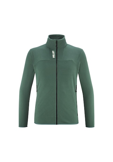 Millet Ubıc Lgrıd Jkt Erkek Polartec Ceket Tam Fermuar Mıv10448 N4238 Yeşil