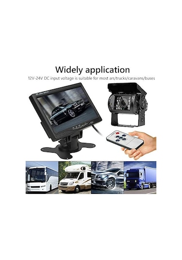 7 İNÇ NAVİGOLD MONİTÖR + PARK KAMERA SETİ ( 12 * 24 VOLT UYUMLU )